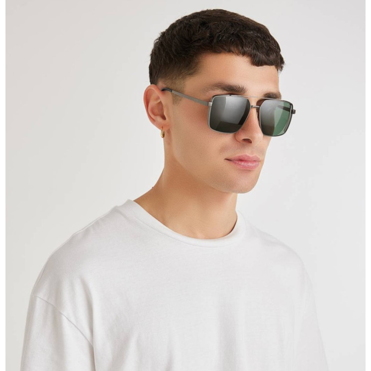 Lunettes de soleil "Messina" vert KL0163 par Kleyes