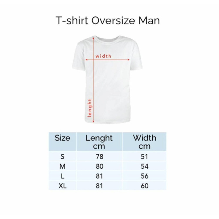 T-shirt Cotton-rich Oversize ocre jaune - Minimal COT0012-3