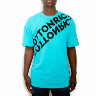 T-shirt Cotton-rich Oversize vert émeraude - Mirror COT0009-3