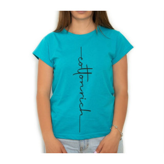 T-shirt Cotton-rich basic vert émeraude - Classic COT0007-4