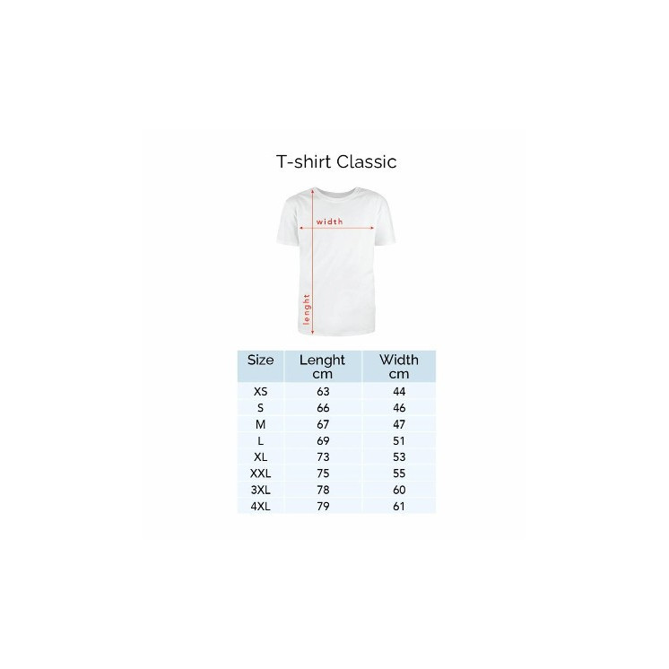 T-shirt Cotton-rich blanc avec  imprimé COT0003WHT