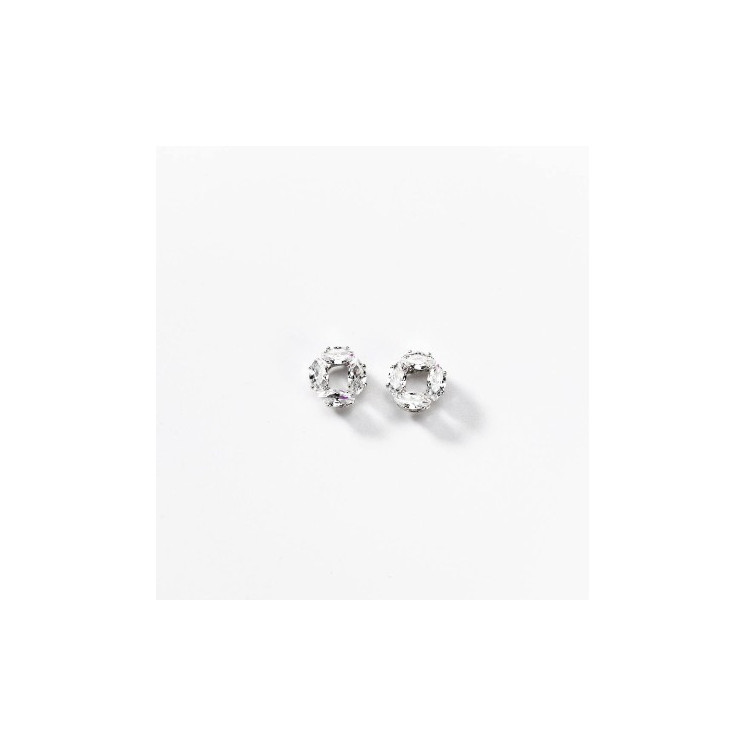 Parure Cercles d'ovales brillant BIGCD039 par Gioyes