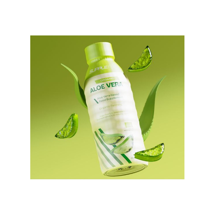 Jus d'Aloe Vera biologique 480 ml - Supplefit