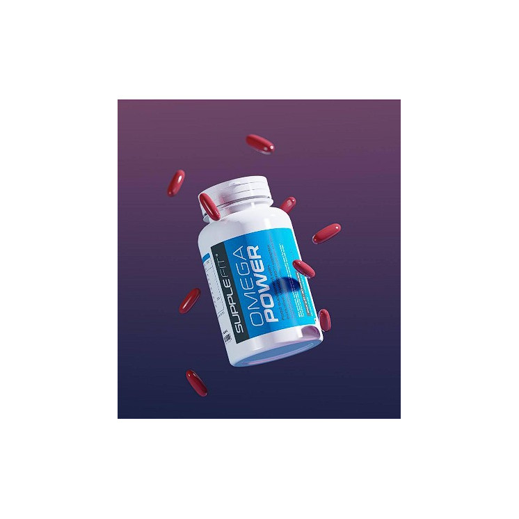 Omegapower INTB050 - Complément alimentaire en capsules molles - Supplefit