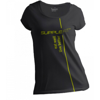 T-shirt femme en fibre de bambou SUPCLW01 par Supplefit