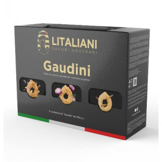 Box Gaudini 6 paquets de Taralli 1200 g - LIT0050 par Litaliani