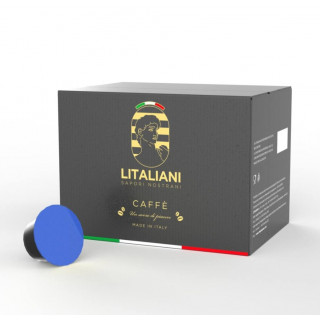 Mélange bleu Décaféiné 50 pcs - LIT0034 par Litaliani