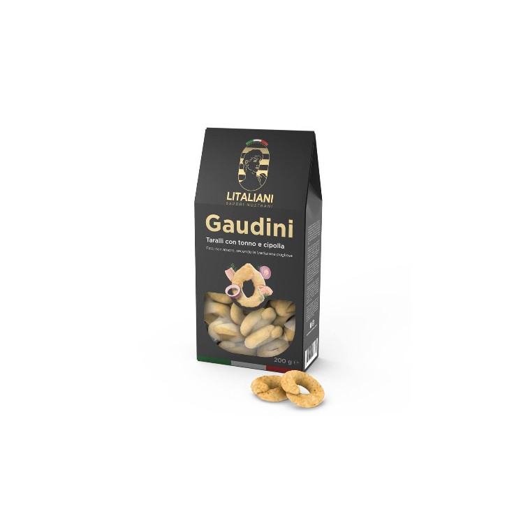 Taralli à  l'oignon et thon 200g - LIT0010 par Litaliani