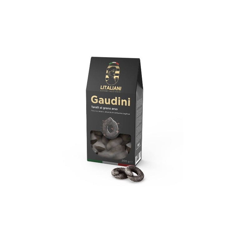 Taralli au blé brûlé 200g - LIT0009 par Litaliani