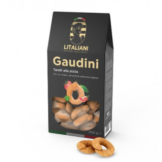 Taralli à  la saveur de pizza 200G - LIT0006 par Litaliani