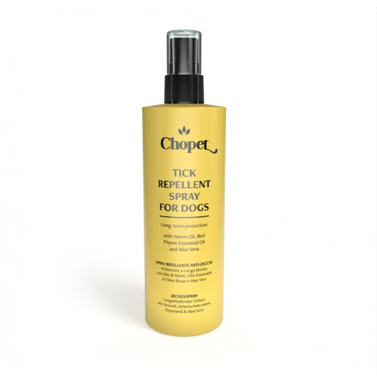 Spray répulsif anti-tiques pour les chiens - 150ml