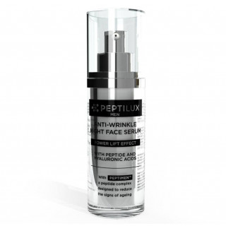 Sérum de nuit visage antirides LUX009 - 30ml par Peptilux