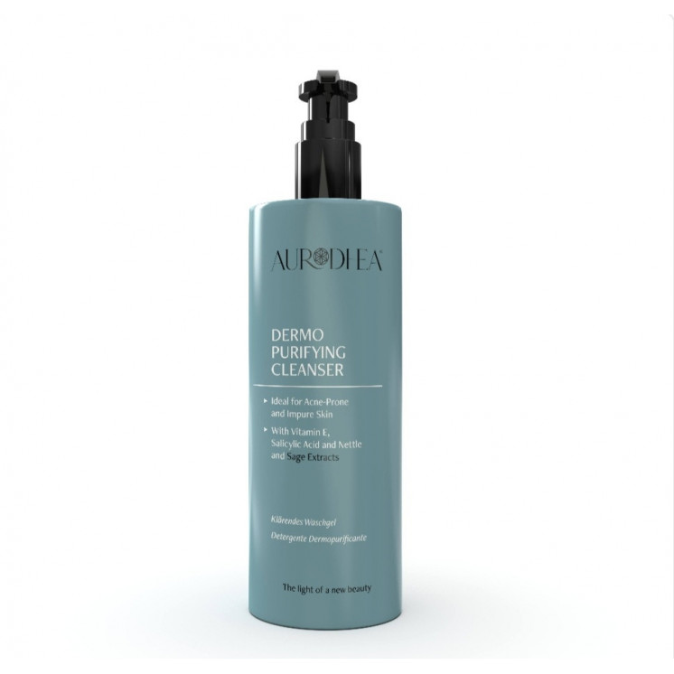 Nettoyant dermo purifiant anti acné à l'acide salicylique 260 ml - CR11B par Aurodhea