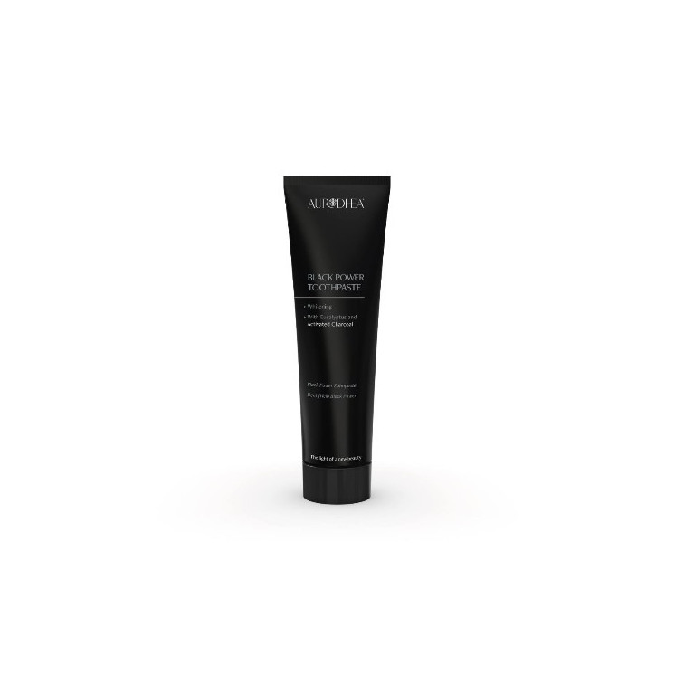 Dentifrice black power au Charbon actif BLK01B - 115g par Aurodhea
