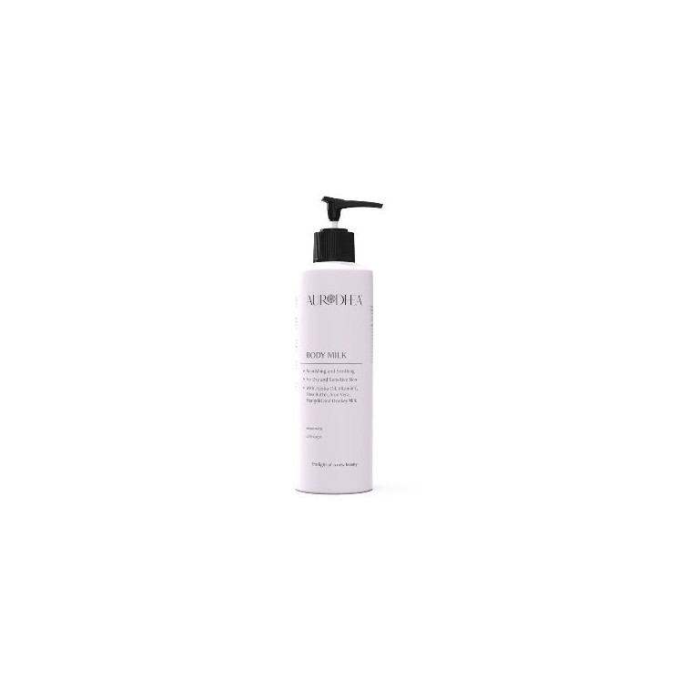Lait corps au lait d'ânesse LA02B - 260ml par Aurodhea